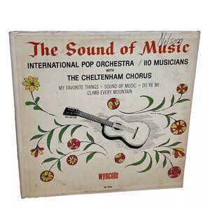 The International Pop Orch. The Sound Of Music (Vinyl, 1964) Wyncote W-9076 Good